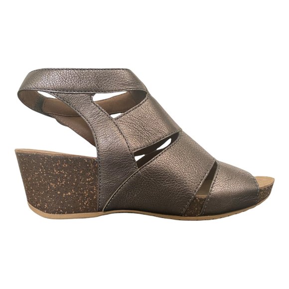 Dansko New Women's Sandal Sera Pewter size 38 - Picture 1 of 9